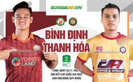 Nhận định Bình Định vs Thanh Hóa (17h00 ngày 23/11): Chủ nhà đi tiếp?