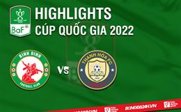 Video tổng hợp: Bình Định - Thanh Hóa (Bán kết Cúp Quốc gia 2022)