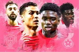 Đây! Đội hình ra sân của Bồ Đào Nha trước Ghana