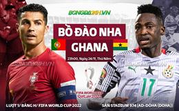 Nhận định Bồ Đào Nha vs Ghana (23h00 ngày 24/11): Ronaldo thể hiện bản lĩnh