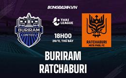 Nhận định Buriram vs Ratchaburi 18h00 ngày 26/11 (VĐQG Thái Lan 2022/23)