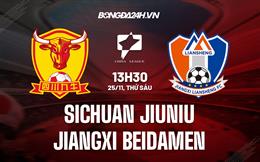 Nhận định Sichuan Jiuniu vs Jiangxi Beidamen 13h30 ngày 25/11 (Hạng 2 Trung Quốc 2022)