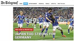 Truyền thông thế giới ra sức khen tặng tuyển Nhật Bản