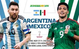 Nhận định Argentina vs Mexico (2h ngày 27/11): Lấy lại cảm hứng