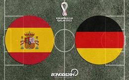 Đội hình chính thức Tây Ban Nha vs Đức 02h00 ngày 28/11 (World Cup 2022)
