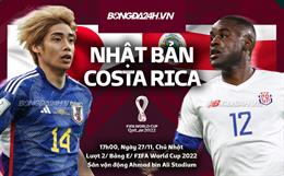 Nhận định Nhật Bản vs Costa Rica (17h00 ngày 27/11): Thắng chờ tin vui