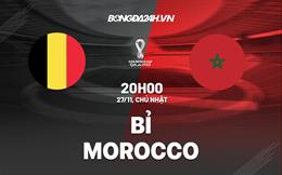 Kết quả Bỉ vs Morocco: Bất ngờ như dự đoán