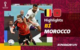 Link xem video bóng đá Bỉ vs Morocco: Hạ "Quỷ đỏ", đội bóng châu Phi chiếm ngôi đầu