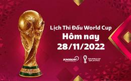 Lịch thi đấu World Cup hôm nay 28/11: Brazil vs Thụy Sĩ; Bồ Đào Nha vs Uruguay