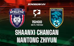 Nhận định Shaanxi Changan vs Nantong Zhiyun 13h30 ngày 28/11 (Hạng 2 Trung Quốc 2022)