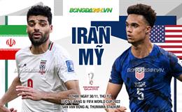 Nhận định - dự đoán Iran vs Mỹ 2h00 ngày 30/11 (World Cup 2022)