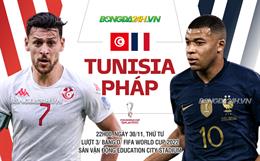 Nhận định Tunisia vs Pháp (22h00 ngày 30/11): Hướng đến sự hoàn hảo