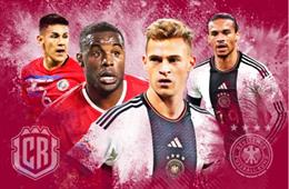 Đây! Đội hình ra sân của ĐT Đức trước Costa Rica