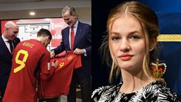 Công chúa Tây Ban Nha có tình cảm với Gavi