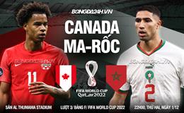 Nhận định - dự đoán Canada vs Morocco 22h00 ngày 1/12 (World Cup 2022)