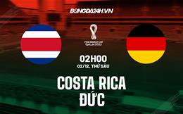 Kết quả Costa Rica vs Đức: Cỗ xe tăng ngậm ngùi rời giải