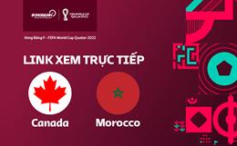 Trực tiếp bóng đá World Cup 2022: Canada vs Ma rốc VTV5