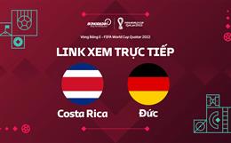 Trực tiếp bóng đá World Cup 2022: Đức vs Costa Rica link xem VTV2