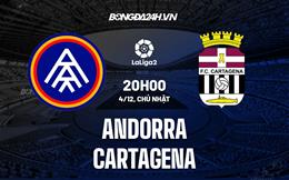 Nhận định Andorra vs Cartagena 20h00 ngày 4/12 (Hạng 2 TBN 2022/23)