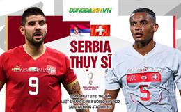 Rượt đuổi 5 bàn, Thụy Sĩ đánh bại Serbia ở kỳ World Cup thứ 2 liên tiếp