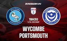 Nhận định -  Wycombe vs Portsmouth 19h30 ngày 4/12 (Hạng 3 Anh 2022/23)