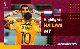 Link xem vdeo bóng đá Hà Lan vs Mỹ World Cup 2022: Denzel Dumfries 2 kiến tạo 1 bàn thắng