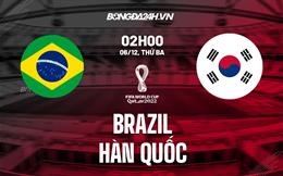 Kết quả Brazil vs Hàn Quốc: Selecao hủy diệt đại diện của bóng đá châu Á