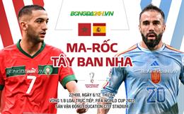 Nhận định Morocco vs Tây Ban Nha (22h00 ngày 6/12): Tránh vỏ dưa gặp vỏ dừa