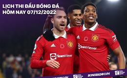 Lịch thi đấu bóng đá hôm nay 7/12: Cadiz vs MU; Inter Milan vs Salzburg