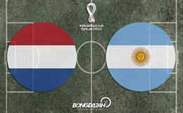Đội hình chính thức Hà Lan vs Argentina 2h00 ngày 10/12 (Tứ kết World Cup 2022)