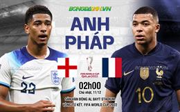 Nhận định Anh vs Pháp (02h00 ngày 11/12): Long tranh hổ đấu