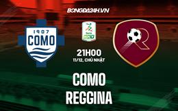 Nhận định - dự đoán Como vs Reggina 21h00 ngày 11/12 (Hạng 2 Italia 2022/23)