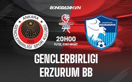 Nhận định Genclerbirligi vs Erzurum 20h00 ngày 11/12 (Hạng 2 Thổ Nhĩ Kỳ 2022/23)