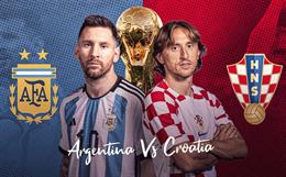 Lịch thi đấu bóng đá hôm nay 13/12/2022: Argentina vs Croatia