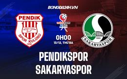 Nhận định Pendikspor vs Sakaryaspor 00h00 ngày 13/12 (Hạng 2 Thổ Nhĩ Kỳ 2022/23)