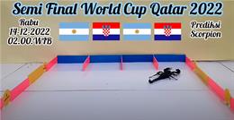 Thêm bọ cạp dự đoán kết quả trận Argentina vs Croatia