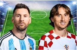 Croatia đá thế nào trước Argentina?