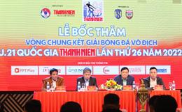 SLNA cùng bảng với HAGL ở VCK U21 Quốc gia