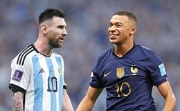 Số lần góp mặt ở chung kết World Cup: Pháp chưa sánh bằng Argentina