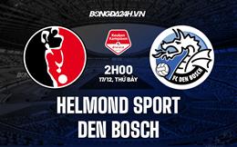 Nhận định Helmond Sport vs Den Bosch 2h00 ngày 17/12 (Hạng 2 Hà Lan 2022/23)