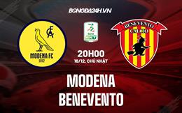 Nhận định bóng đá Modena vs Benevento 20h00 ngày 18/12 (Hạng 2 Italia 2022/23)