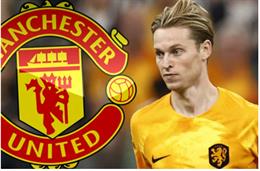 Điểm tin bóng đá tối 19/12: MU nhận tin cực vui từ Frenkie de Jong 