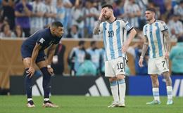 Cầu thủ Argentina dành 1 phút mặc niệm cho Mbappe