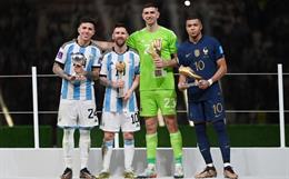 Argentina giành 3/4 danh hiệu cá nhân của World Cup 2022