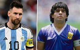 Zanetti: "Messi chưa vượt qua Maradona"