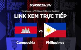 Link xem Campuchia vs Philippines trực tiếp bóng đá AFF Cup 2022 hôm nay ở đâu ?