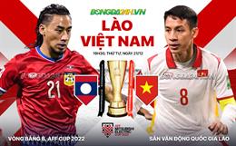 "Đánh tennis" trên đất Lào, Việt Nam mở màn quá tưng bừng ở AFF Cup 2022