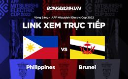 Link xem Philippines vs Brunei trực tiếp bóng đá AFF Cup 2022 ở đâu?