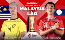 Nhận định Malaysia vs Lào (19h30 ngày 24/12): Thắng lợi trong tầm với