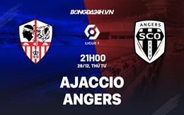 Nhận định -  Ajaccio vs Angers 21h00 ngày 28/12 (Ligue 1 2022/23)